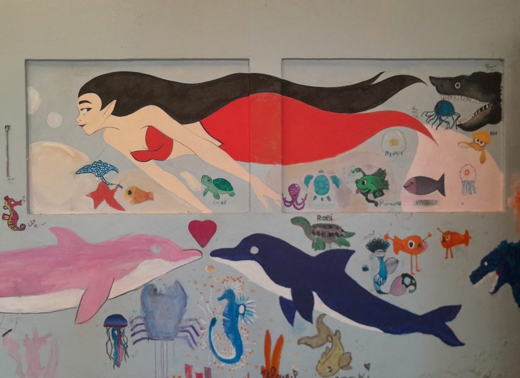 Fresque Sirène Art Berjallien